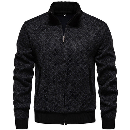 Herren Strickjacke Sportlich Modernes Design