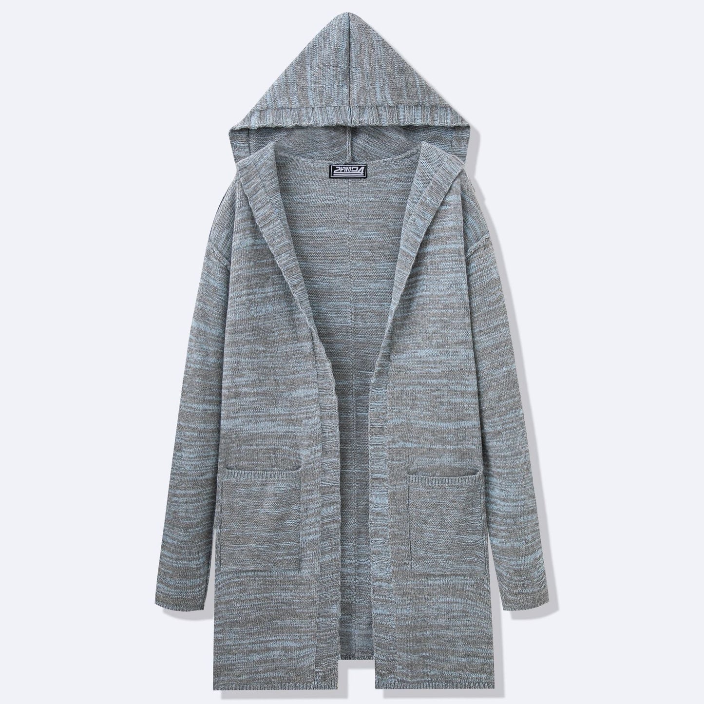 Herren Strickmantel Lang Modern Lässig - IdealeKleiden