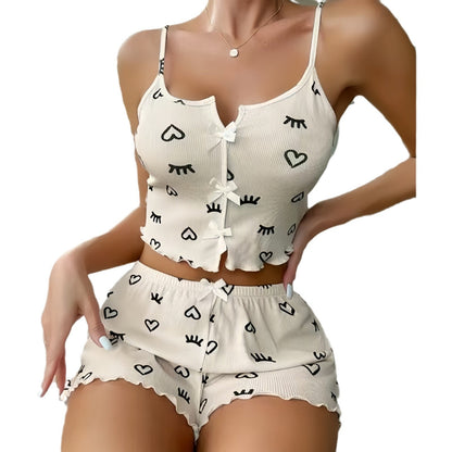 Weiches Pyjama-Set Frauen Trend