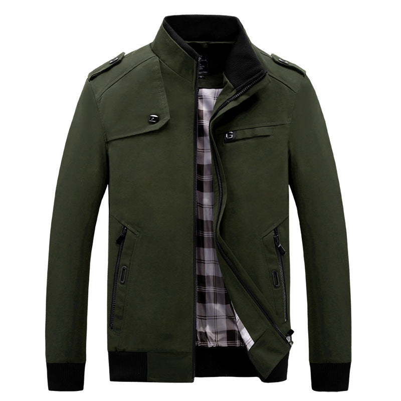 Herren Übergangsjacke Modern Sportlich Praktisch