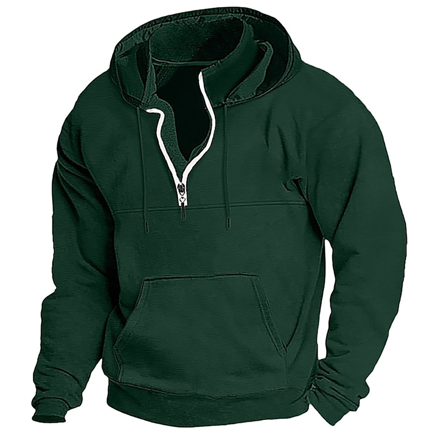 Herren Kapuzenpullover Bequem Reißverschluss