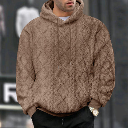 Herren Pullover Kuschelweich Strukturdesign