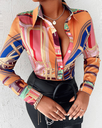 Damen Langarmshirt Elegantes Design