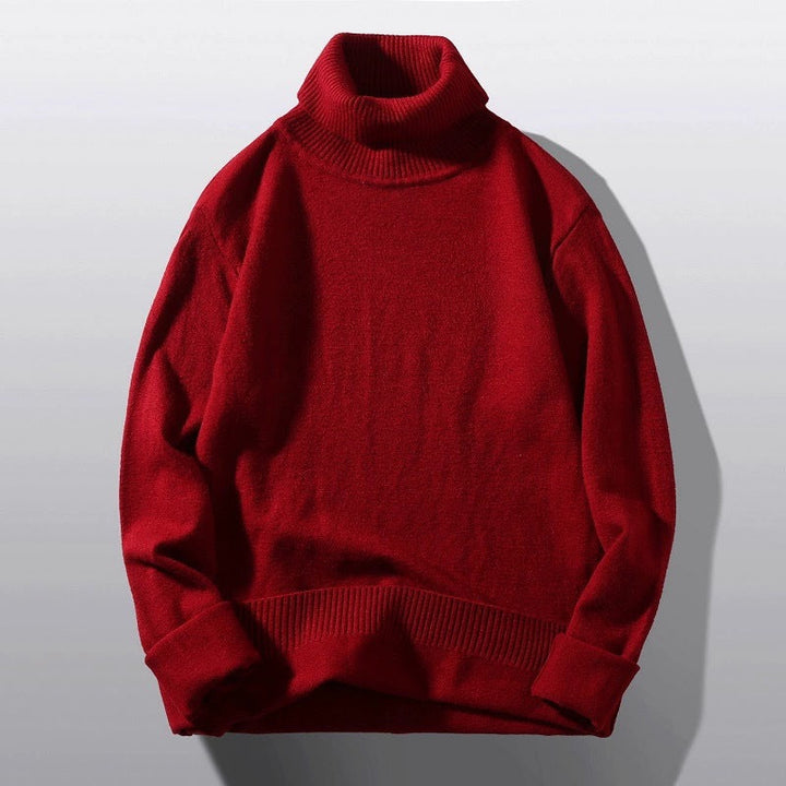 Herren Rollkragenpullover Bequem Modern