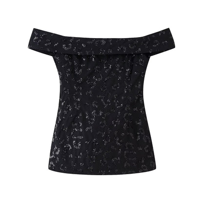 Damen Hose Elegant Spitze Blumenmuster