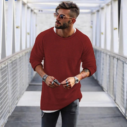 Herren Pullover Lässig Strick Design