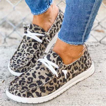Damen Slip-On Schuhe Bequem Elastisch Rutschfest