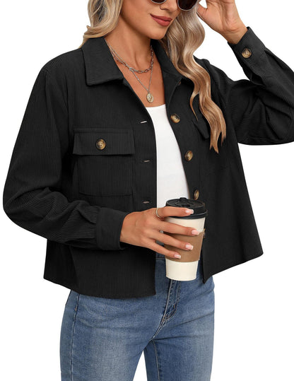 Bequeme Cordjacke Relaxed Style