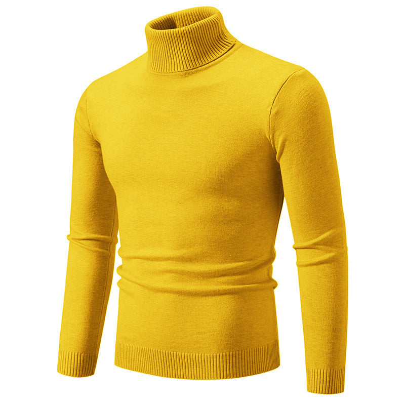 Herren Rollkragenpullover Feine Baumwolle Elegantes Design