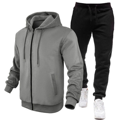 Herren Sportanzug Fleece-Innenjacke Jogginghose