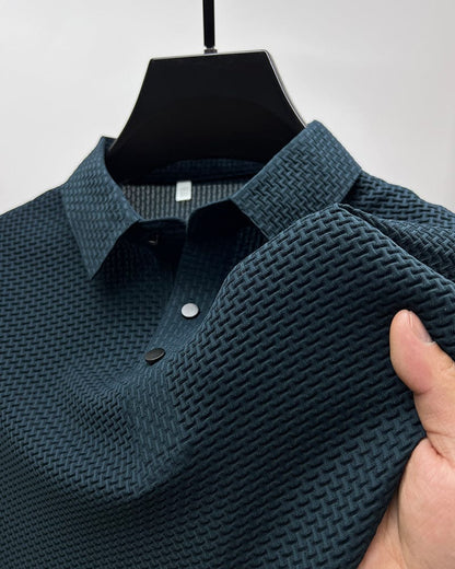 Leichtes Poloshirt Herren Mesh Sportlich