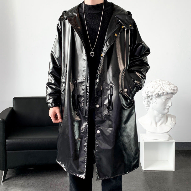 Herren Regenjacke Reflektierend Wasserdicht