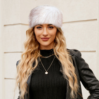 Damen Fleece Mütze Weich Moderne Damenmode