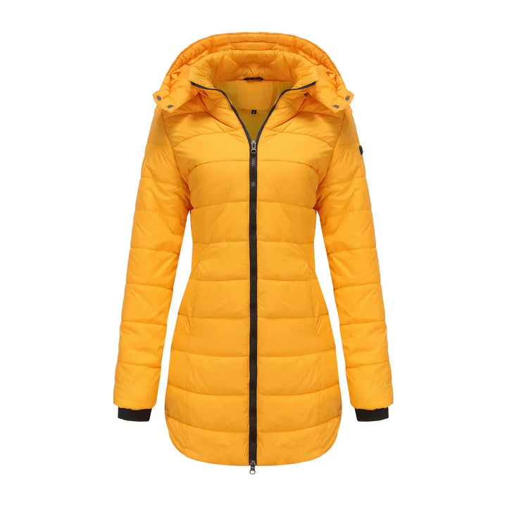 Damen Pufferjacke Gefüttert Warm Isoliert
