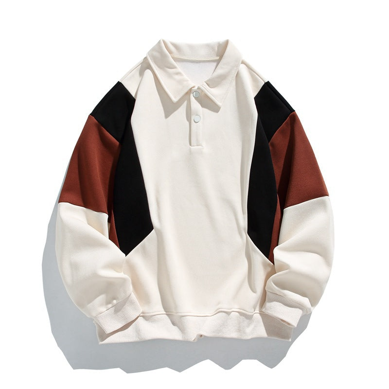 Damen Polo Pullover Modern Farben Trendy Style