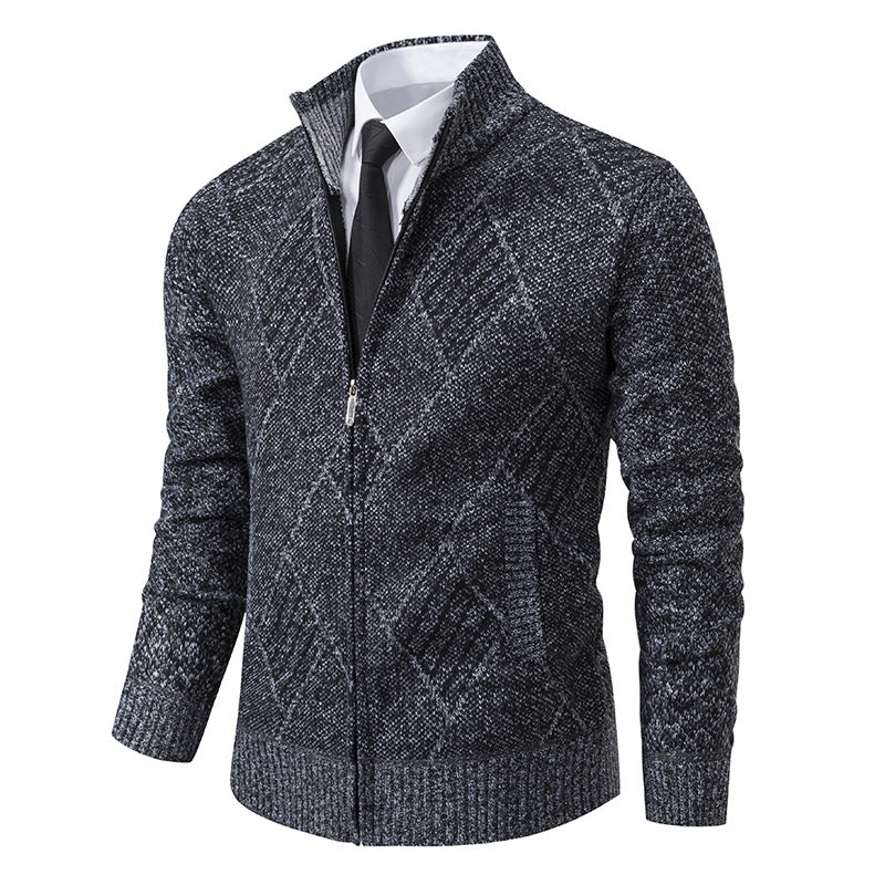 Herren Strickjacke Slim Fit Modernes Design