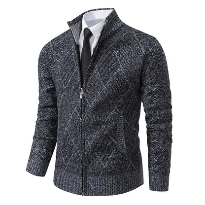 Herren Strickjacke Slim Fit Modernes Design