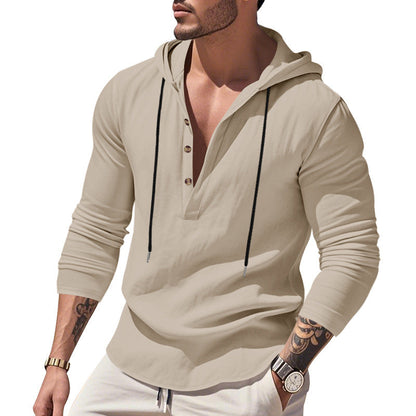 Herren Hoodie Lässig Moderner Schnitt