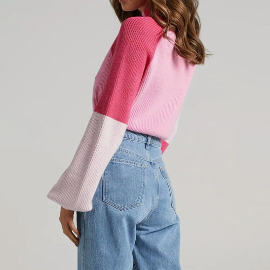 Große Pullover Damen Übergröße Strick - IdealeKleiden