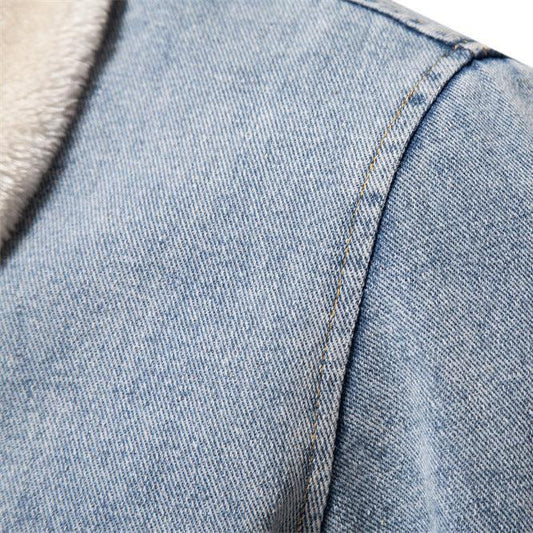 Moderne Herren Jeansjacke - IdealeKleiden