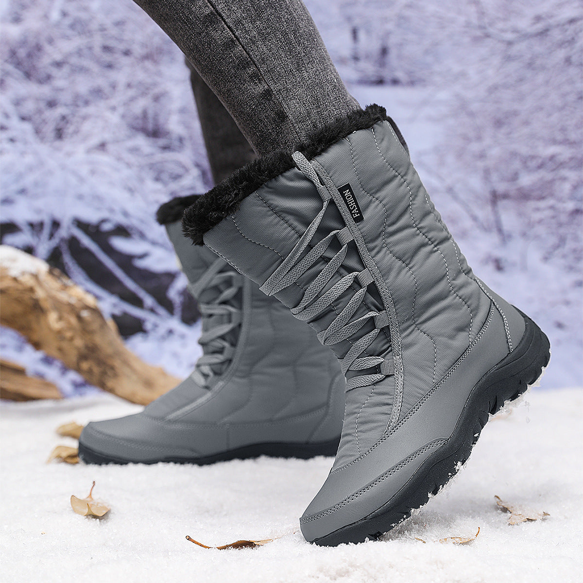 Damen Winterstiefel Stilvolle Boots