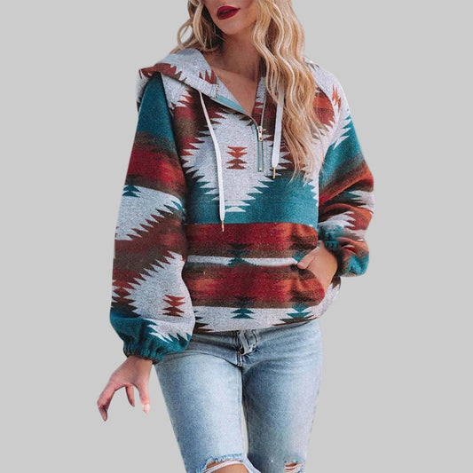 Stylische Hoodie Mit Einzigartigem Design - IdealeKleiden