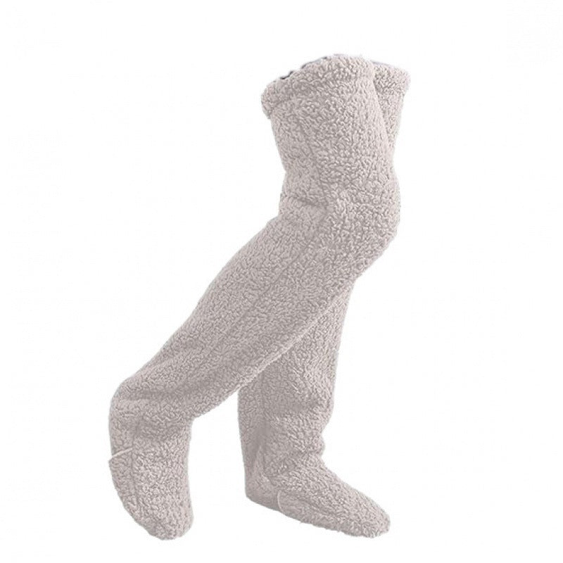 Damen Wärmefusswärmer Weich Plüsch Socken