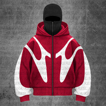 Damen Mode Oversized KapuzenjackeGroßes Design