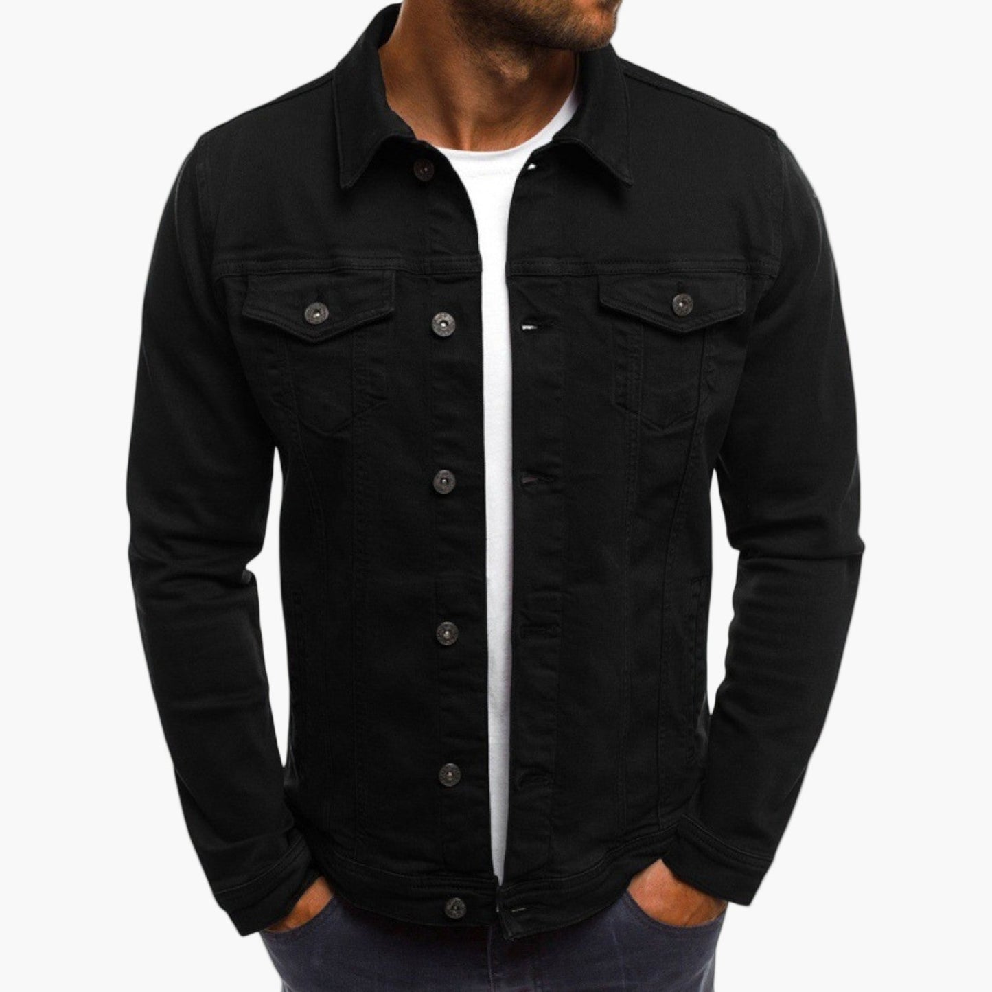 Modische Jeansjacke Slim Fit - Eleganter Alltagslook