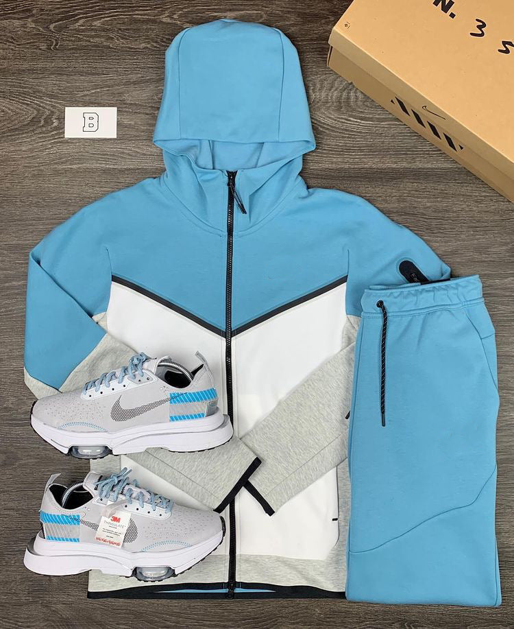 Herren Sport Hoodie Set Atmungsaktiv Modern Design