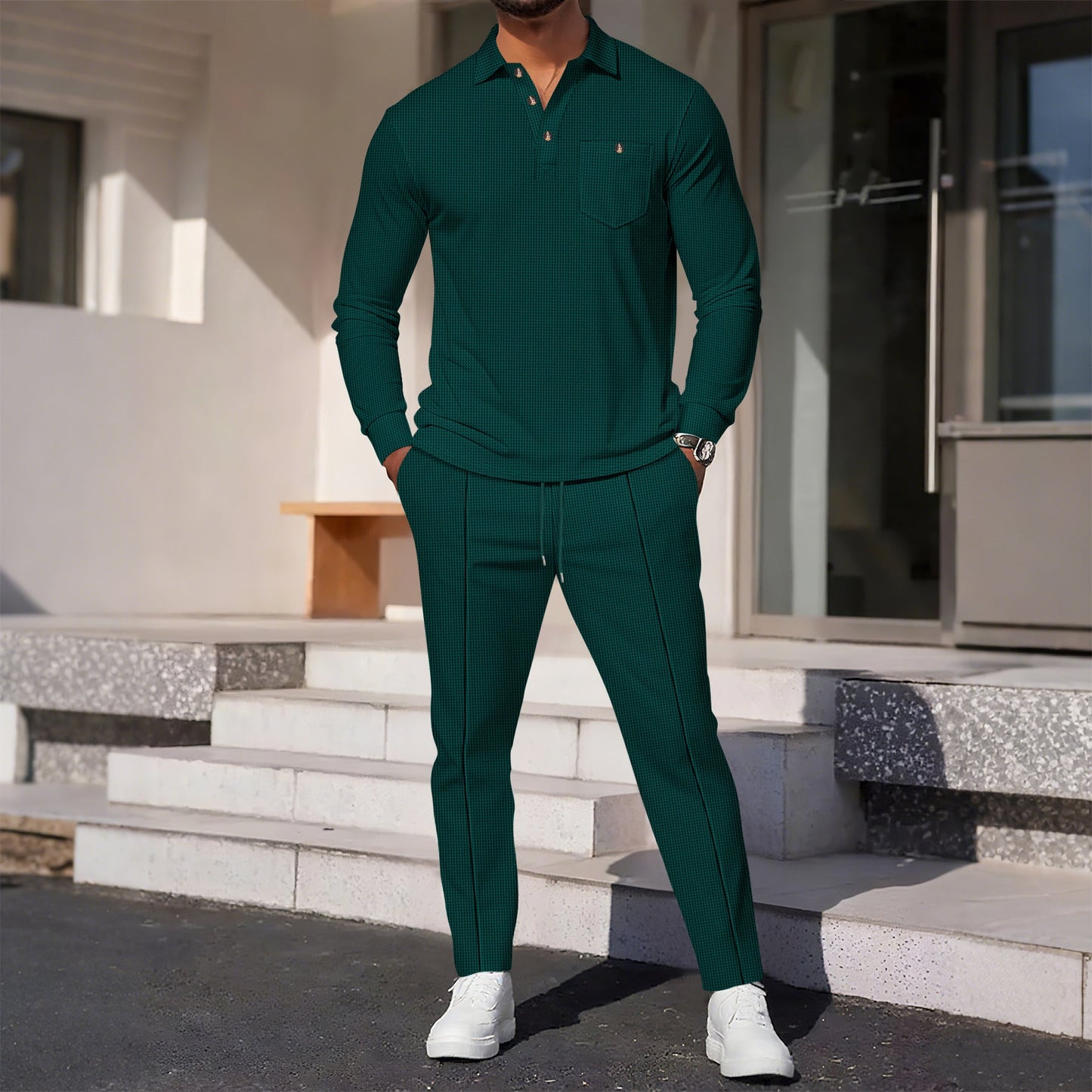 Herren Freizeitanzug Elegant atmungsaktiv