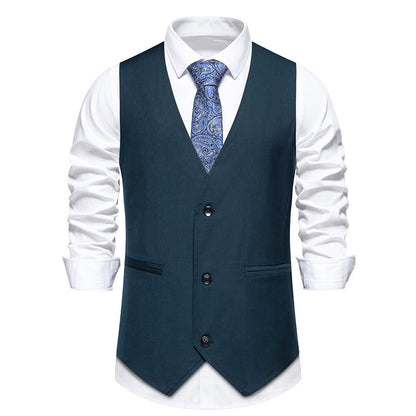 Herren Anzugweste Slim Fit Modern Design
