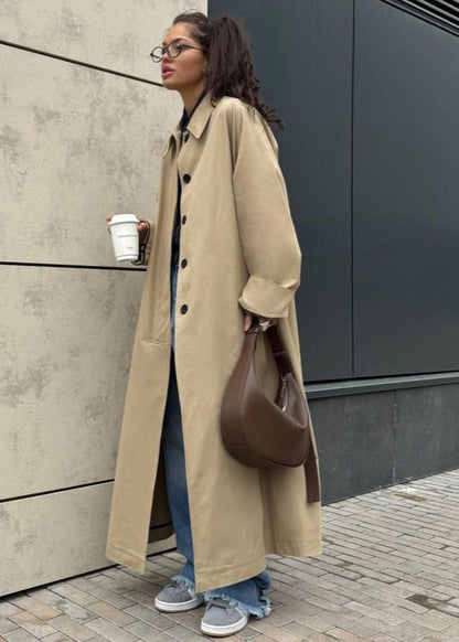 Große Trenchcoat Damen Elegant