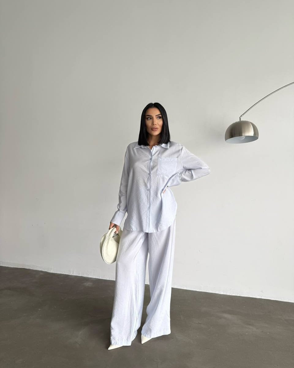 Damen Seidenbluse Langarm Elegantes Design