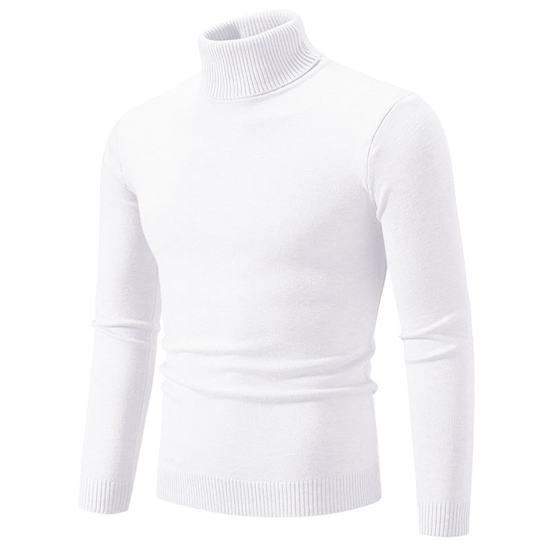 Herren Rollkragenpullover Feine Baumwolle Elegantes Design