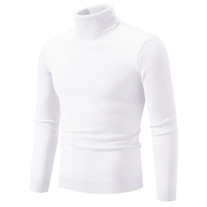 Herren Rollkragenpullover Feine Baumwolle Elegantes Design