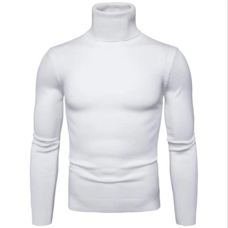 Herren Rollkragenpullover aus Baumwolle Elegantes Design