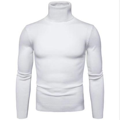 Herren Rollkragenpullover aus Baumwolle Elegantes Design