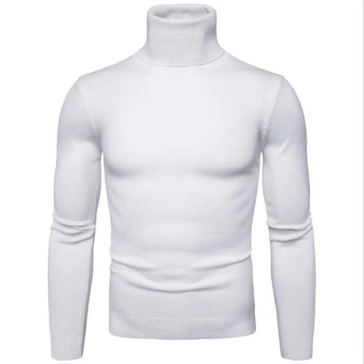 Herren Rollkragenpullover aus Baumwolle Elegantes Design