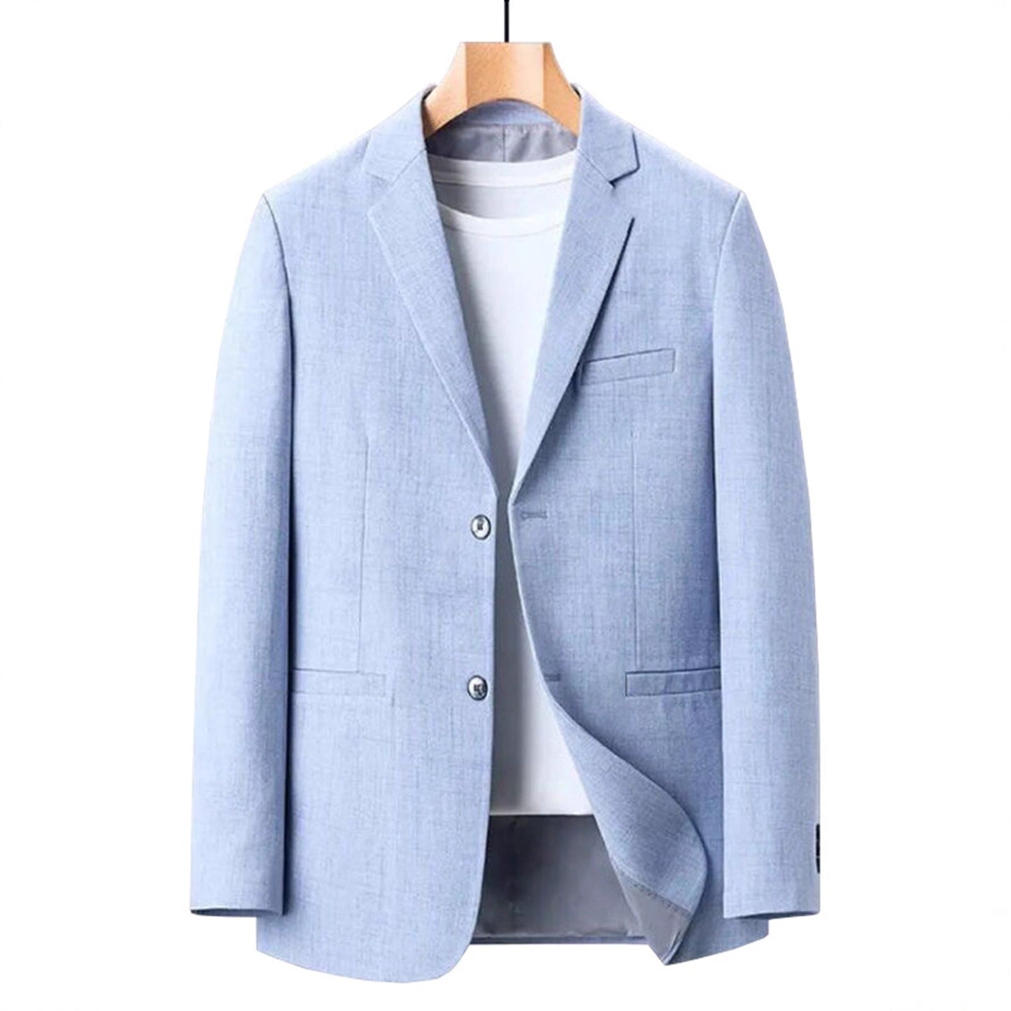 Damen Leinenblazer Elegant Sommerkleidung - IdealeKleiden