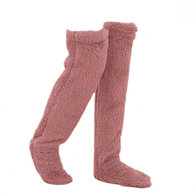 Damen Wärmefusswärmer Weich Plüsch Socken