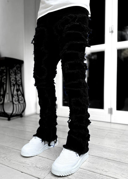 Herren Ripped Jeans Lässig Einzigartiges Design