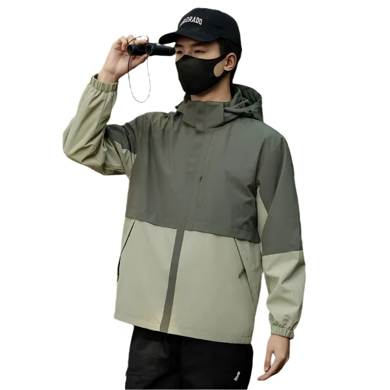Leichte Wasserdichte Herren Outdoorjacke