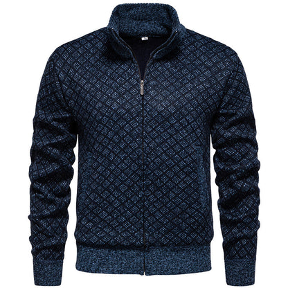 Herren Strickjacke Sportlich Modernes Design