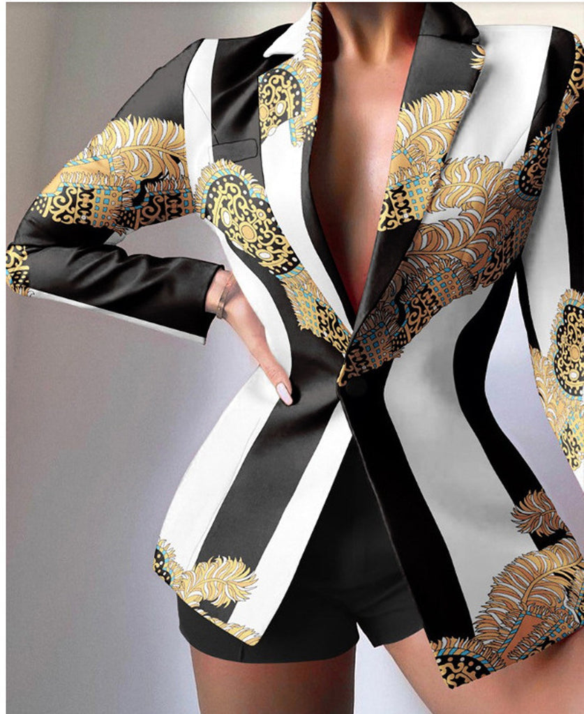Elegantes Kleid Leopardenmuster Tailliert Chic