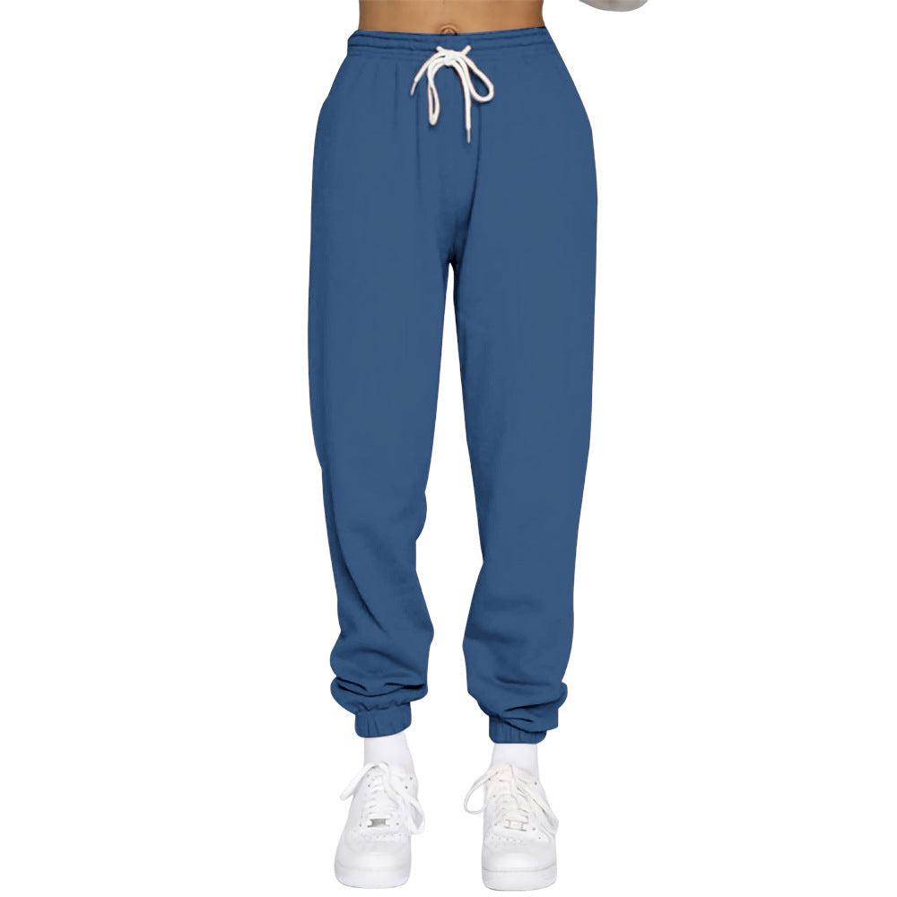 Damen Jogginghose Bequem Elastisch