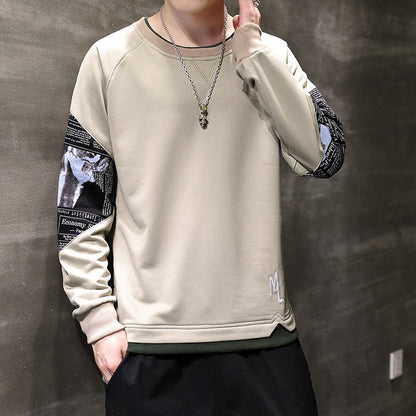 Herren Sweatshirt Trendy Einzigartig Druckdesign