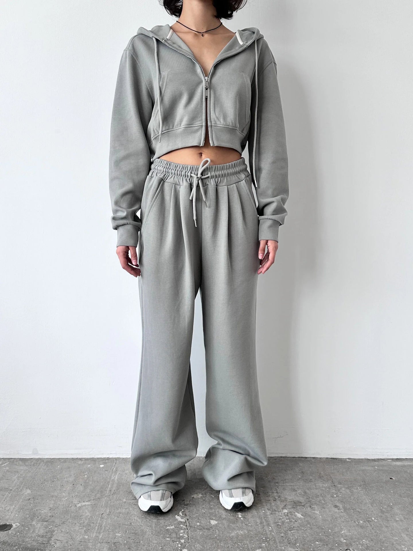Damen Sportanzug Hoodie und Jogginghose Hochwertig Bequem