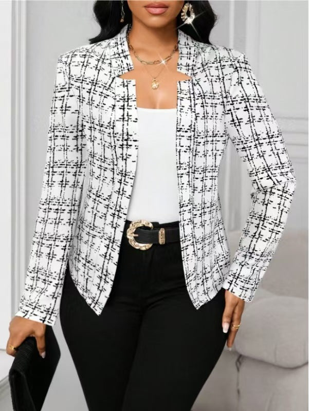 Damen Business Blazer Elegant Bürokleidung