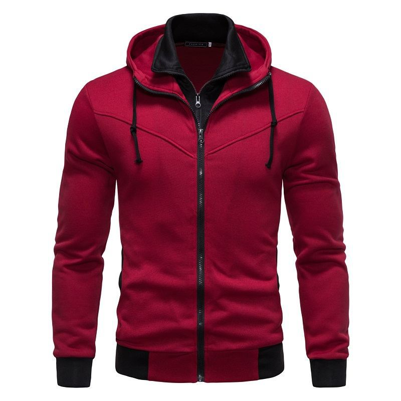 Herren Sportjacke Kapuze Modern Schnitt Praktisch
